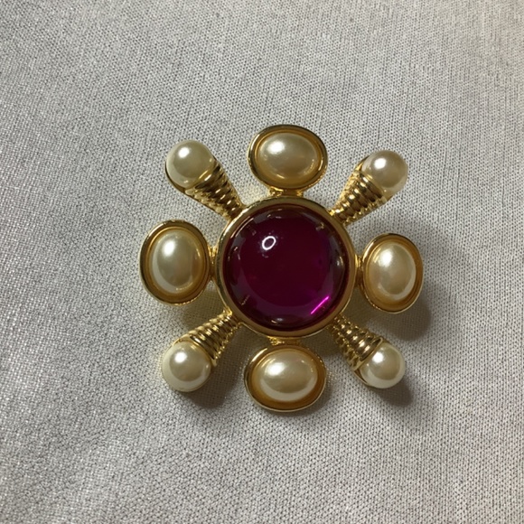 Vintage KJL Necklace/ Brooch - Picture 10 of 11
